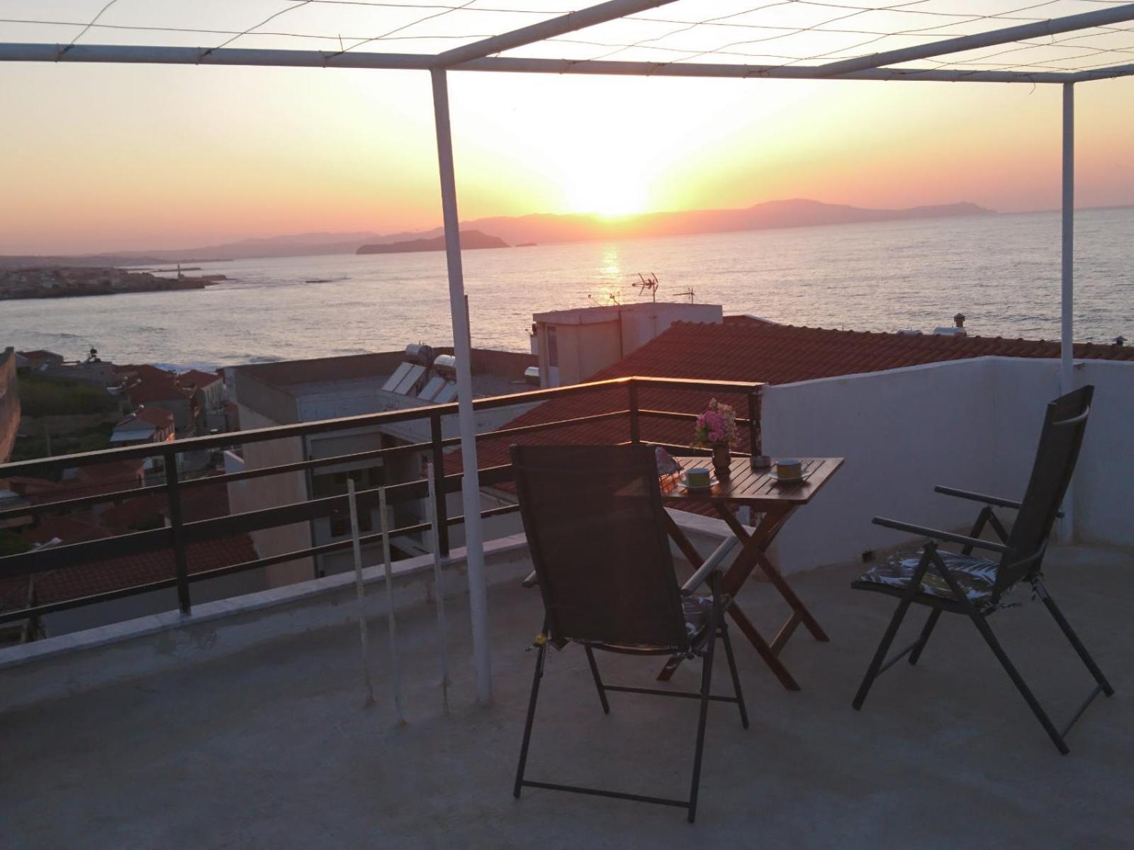 Sunny Family Apartment In Chania Close To The Sea المظهر الخارجي الصورة